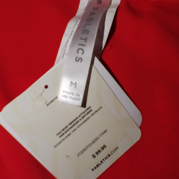 Red Silk robe - Picture 5 of 5